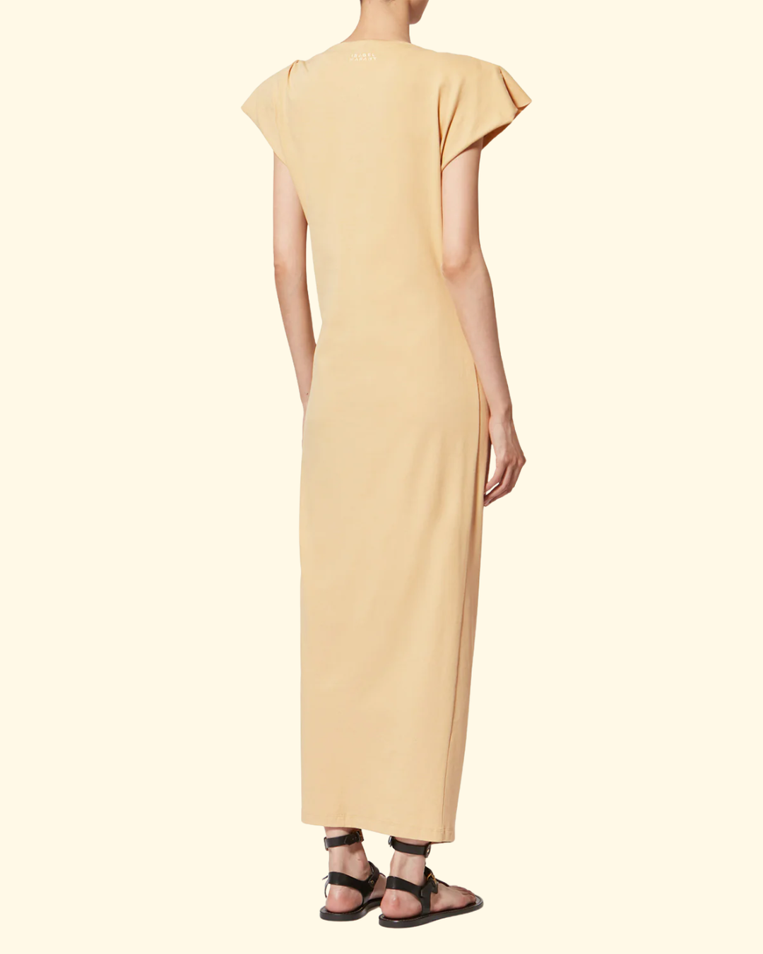 Nadela Dress | Dusky Yellow