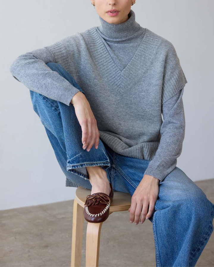 The Sweater Vest | Heather