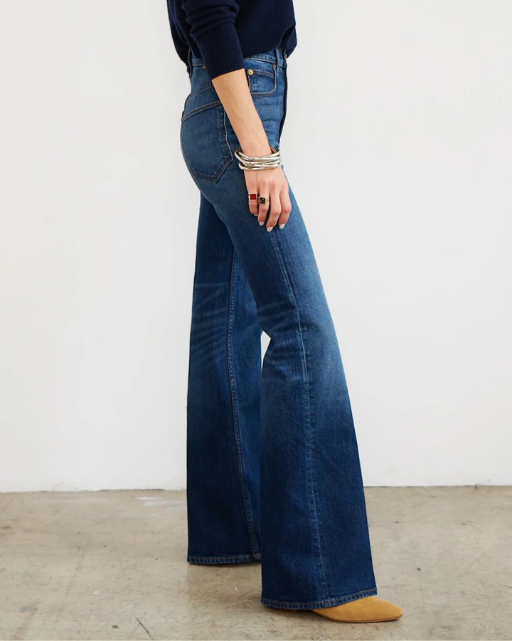 The Crease Jean | Distressed Dark