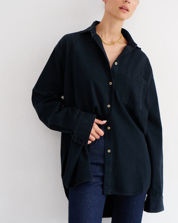 The Essential Shirt | Vintage Black