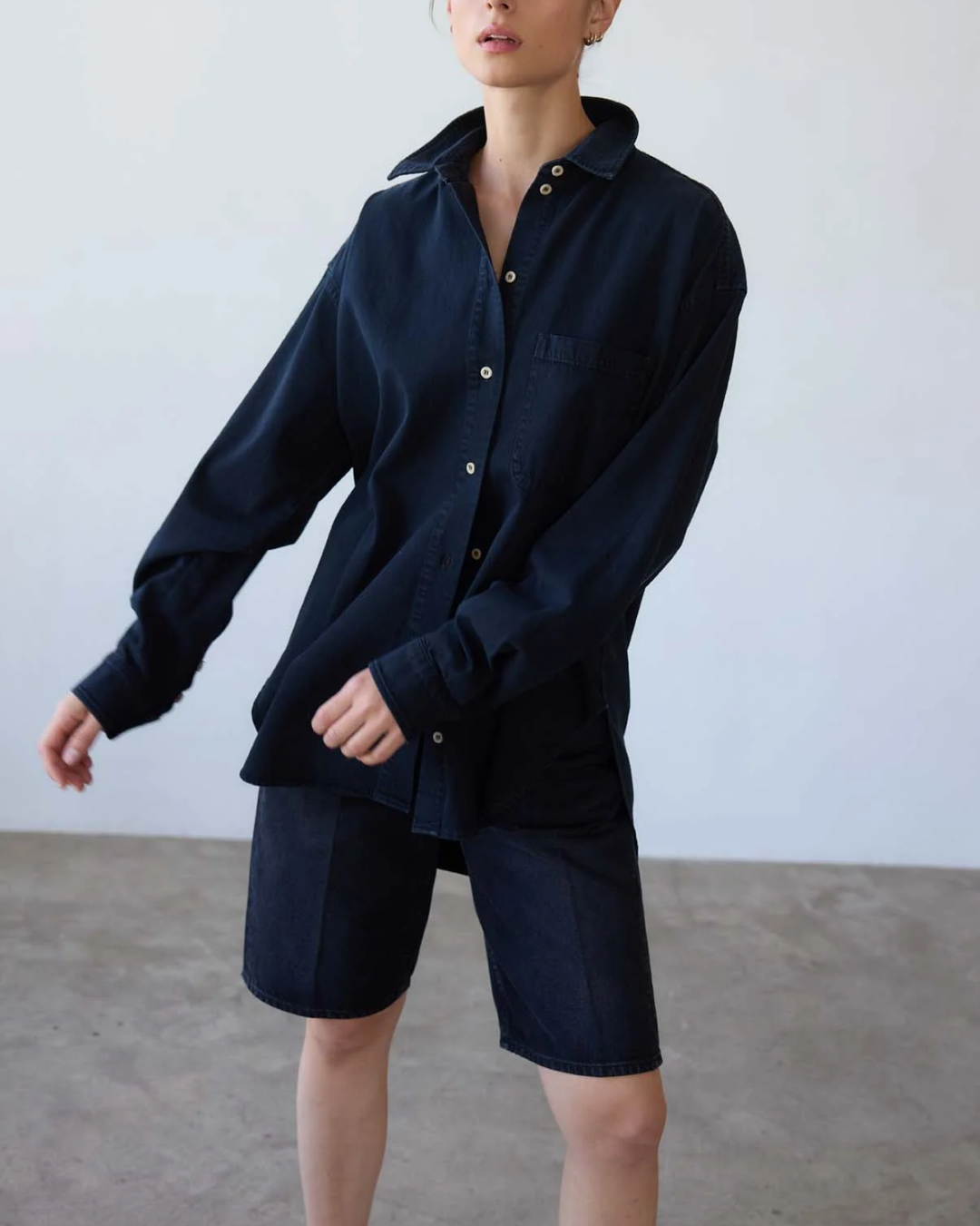 The Essential Shirt | Vintage Black