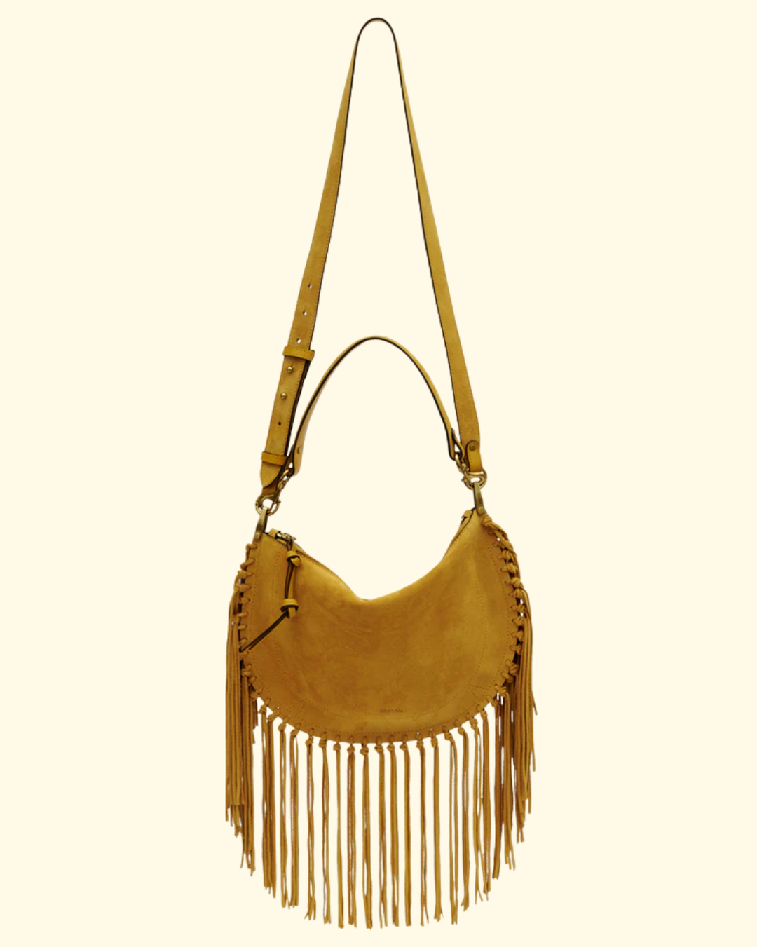 Oskan Soft Zip | Saffron Fringe