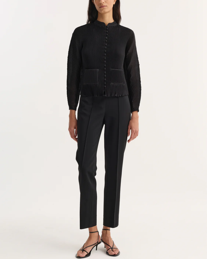 Cigarette Leg Trouser | Black