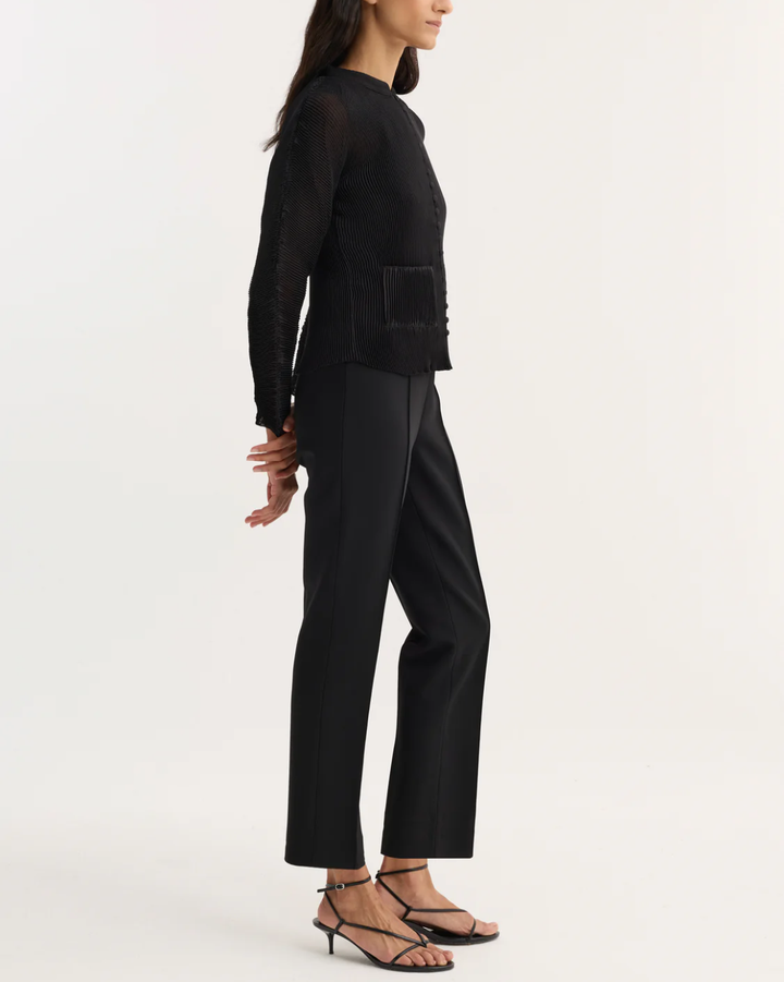 Cigarette Leg Trouser | Black