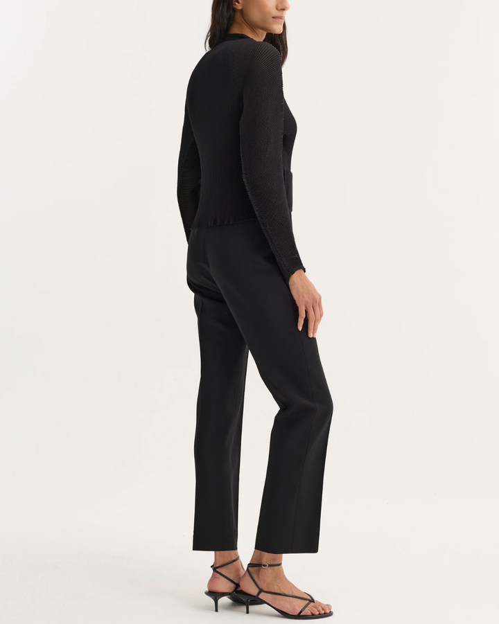 Cigarette Leg Trouser | Black