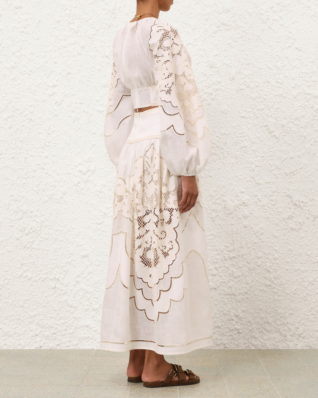 Daylight Maxi Skirt | Cream