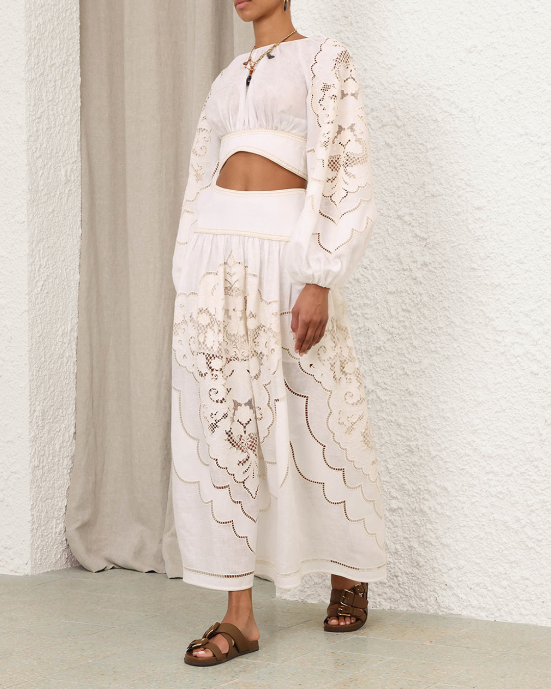 Daylight Maxi Skirt | Cream