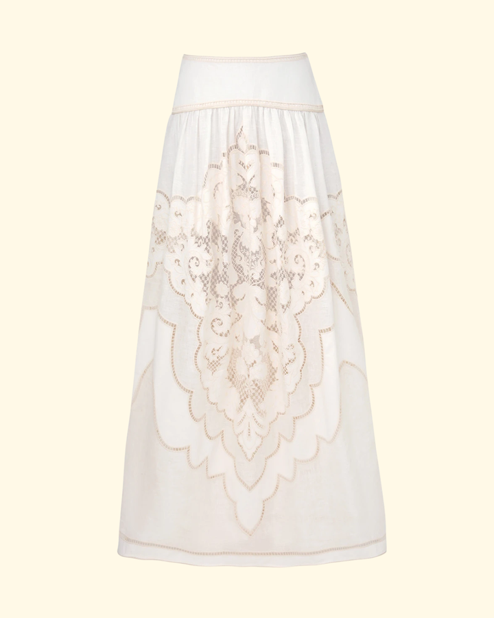 Daylight Maxi Skirt | Cream