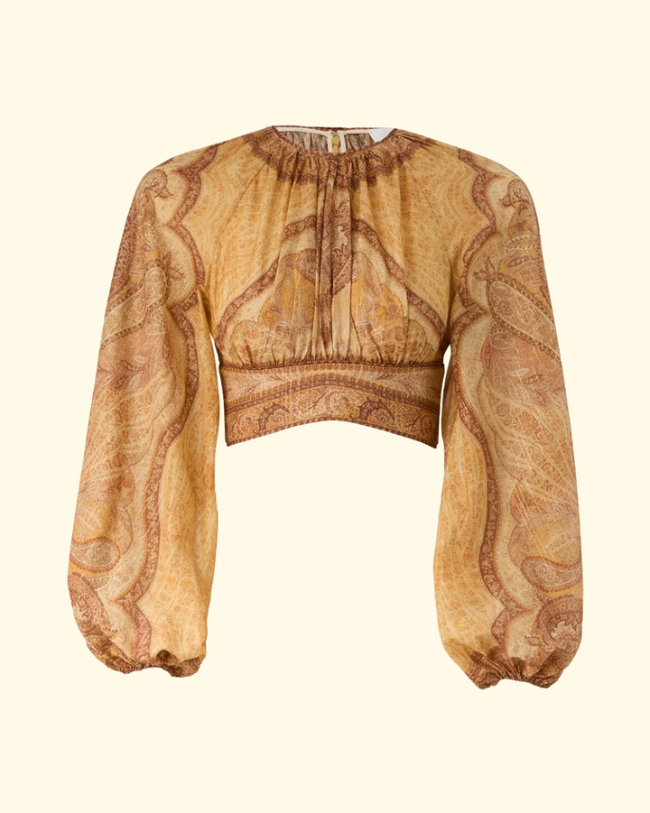 Wanderlust Bodice | Tapestry Mustard