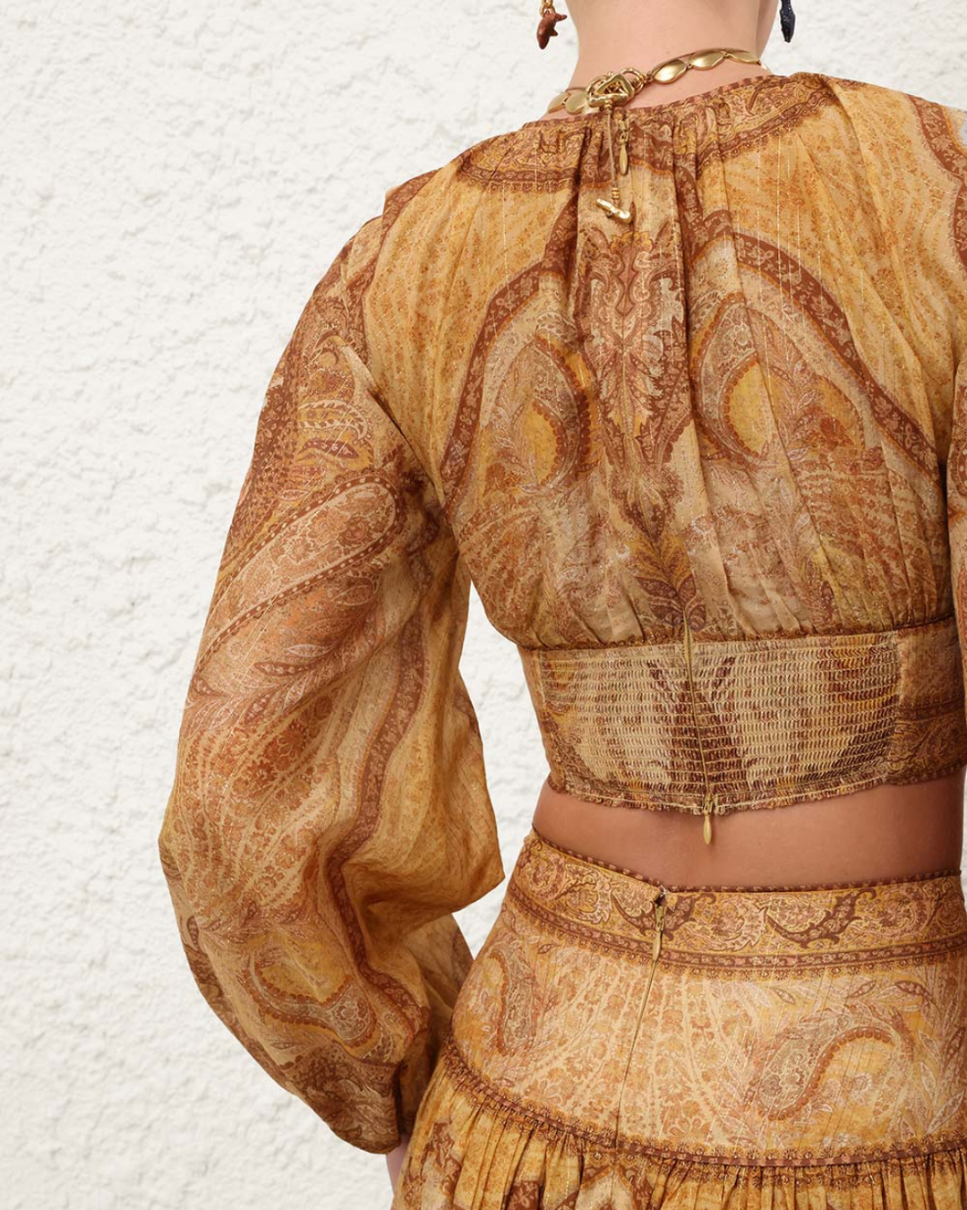 Wanderlust Bodice | Tapestry Mustard