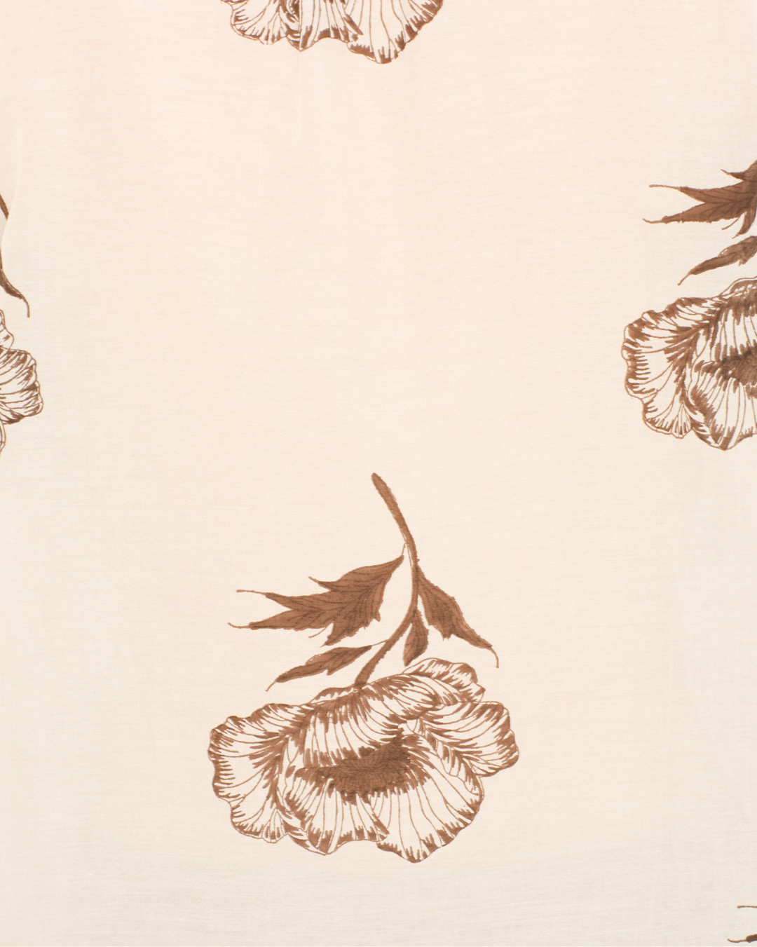 Artemis Obsidian Poppy Shirt | Off White