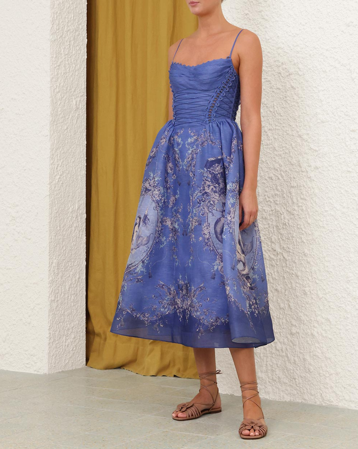 Rebellion Mermaid Picnic Dress | Blue