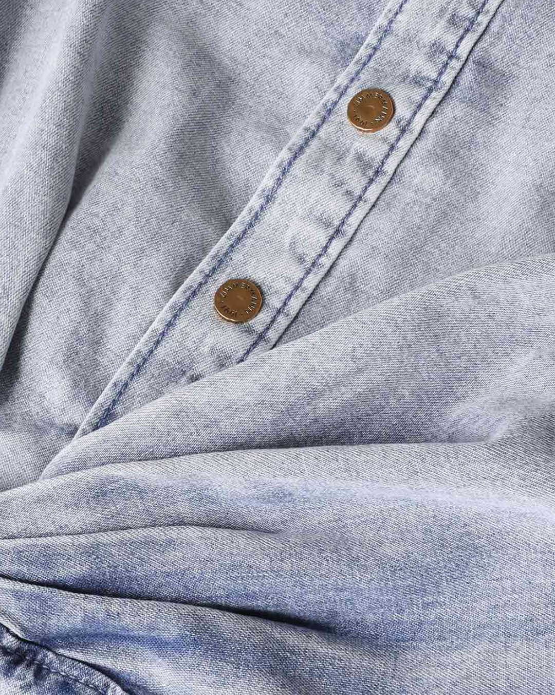 Rebellion Denim Wrap Top | Castaway