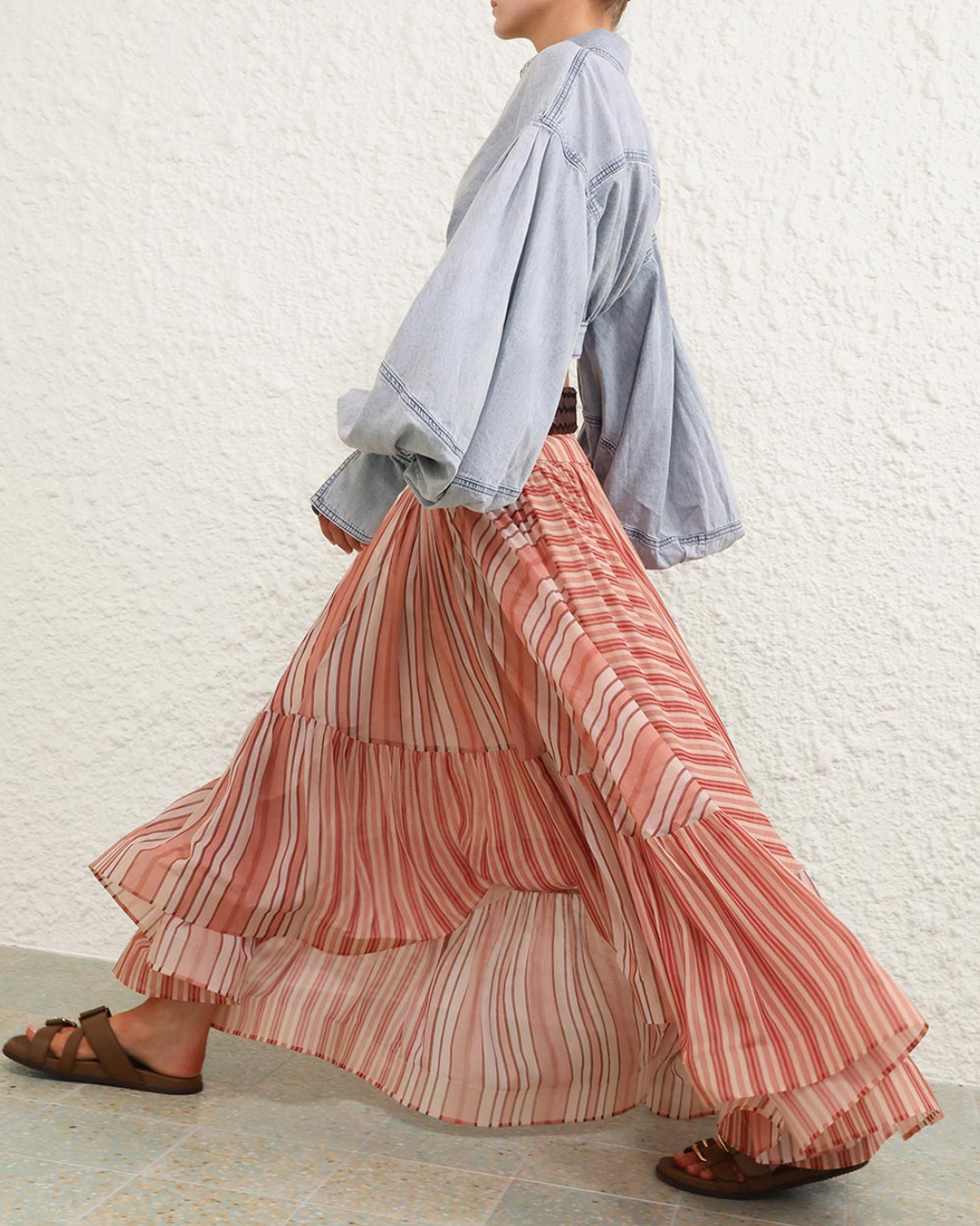 Rebellion Denim Wrap Top | Castaway