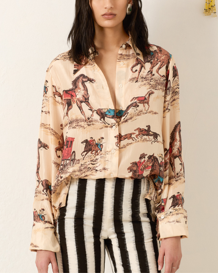 Dana Canyon Cowboy Silk Shirt | Nude Canyon