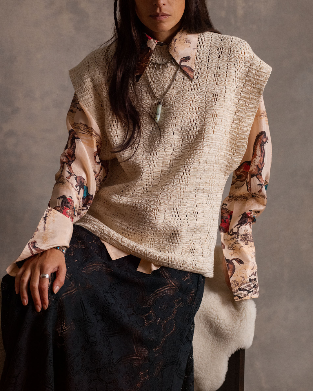 Dana Canyon Cowboy Silk Shirt | Nude Canyon