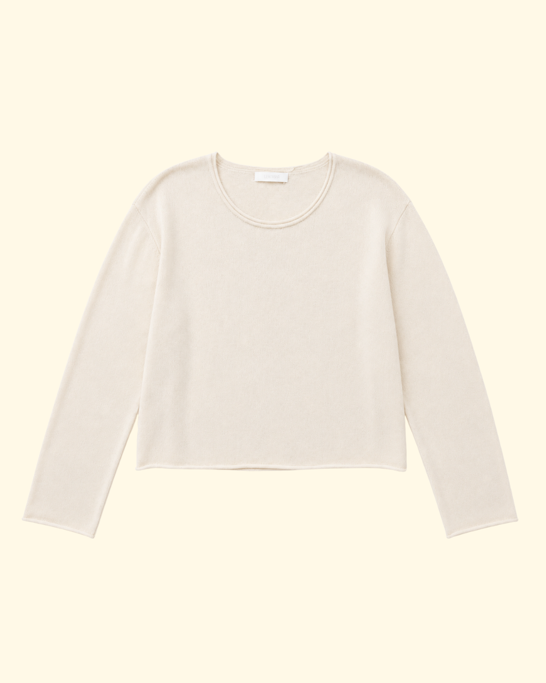 Lance Cropped Pullover | Gardenia