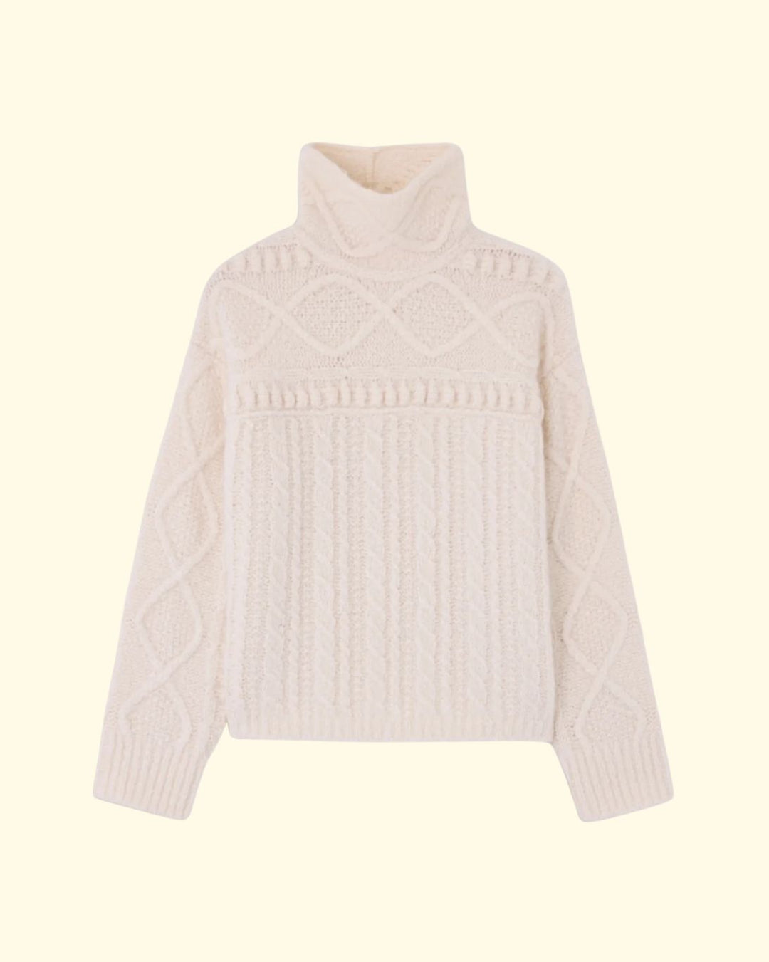 Super Cloud Turtleneck | Cream