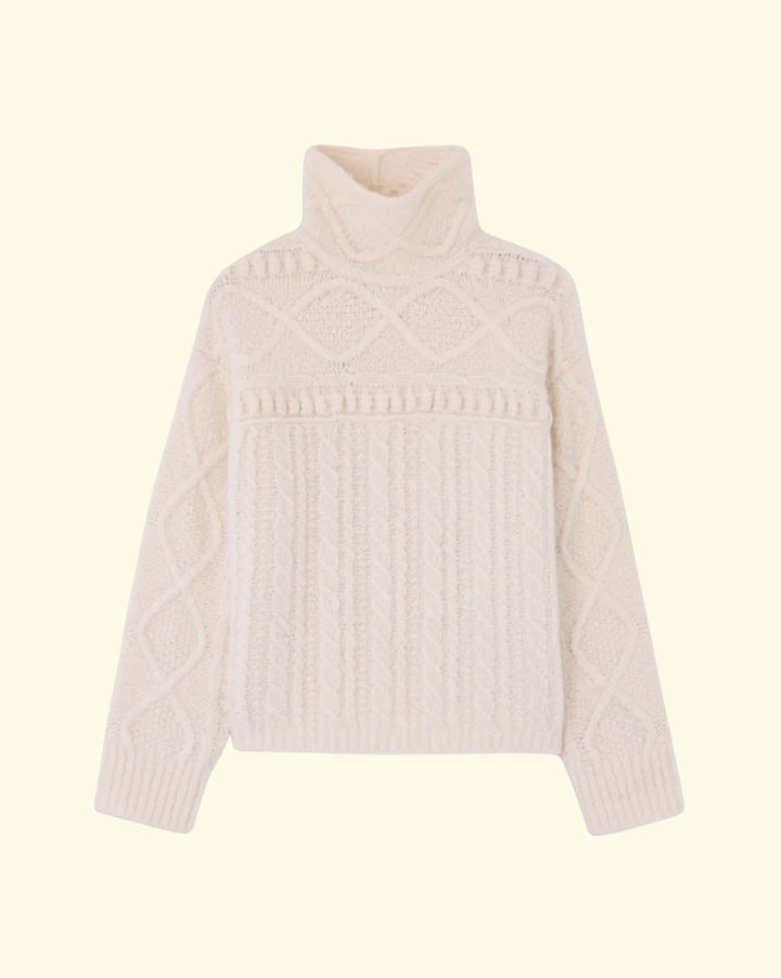 Super Cloud Turtleneck | Cream