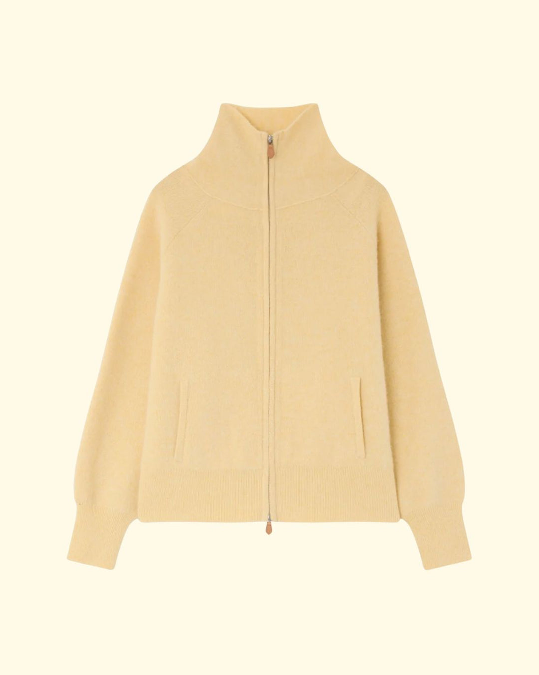 Felted Zip Jacket | Butter