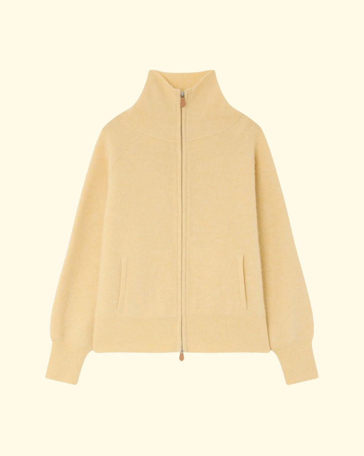 Felted Zip Jacket | Butter