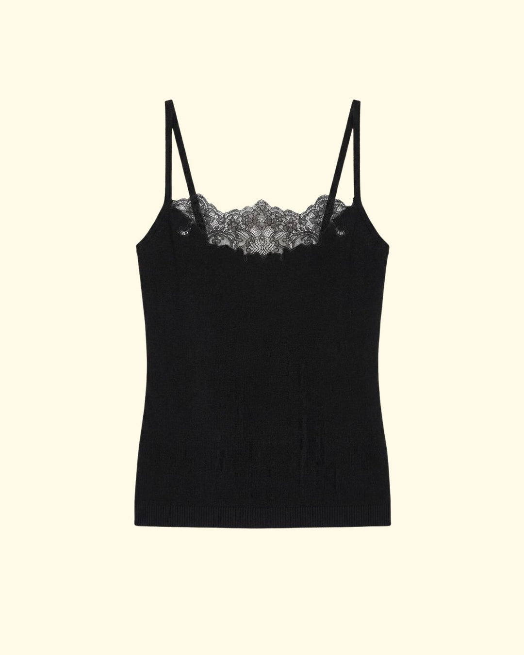 Elena Lace Cami | Noir