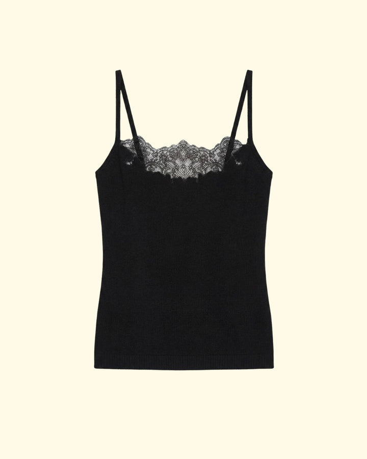 Elena Lace Cami | Noir