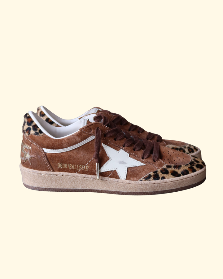 Ballstar | Brown/Leopard/Silver