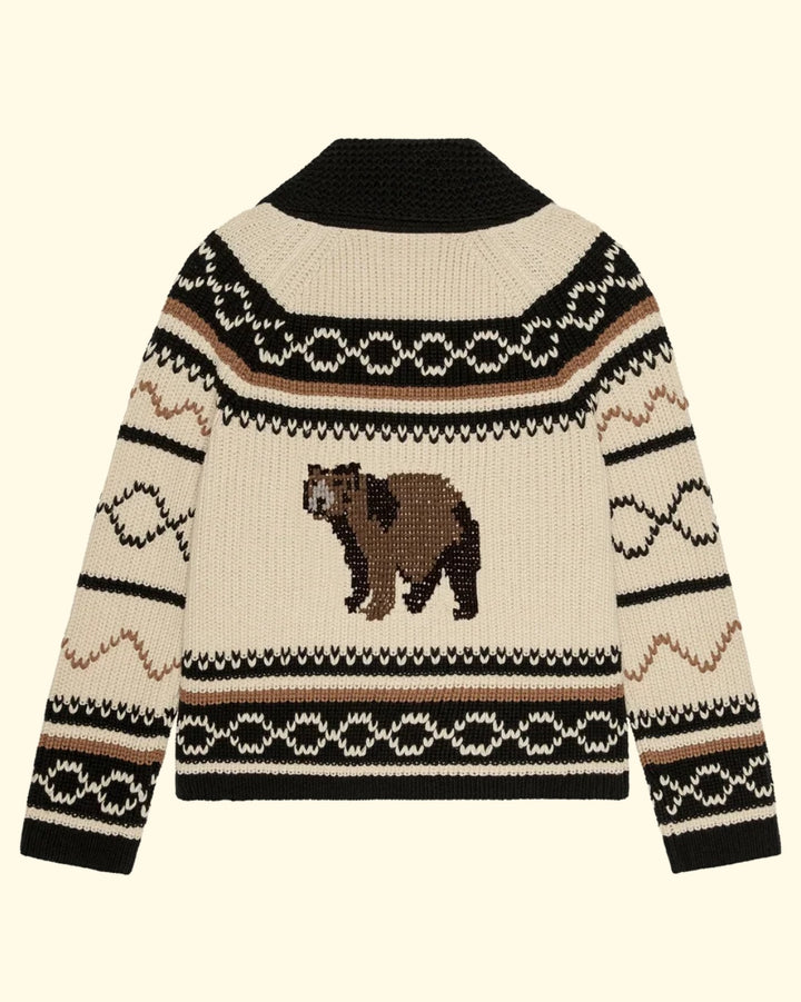 The Bear Lodge Cardigan | Black
