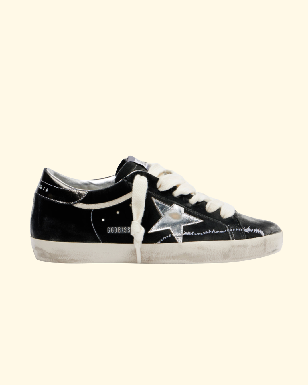 Super Star Velvet | Dark Grey/Silver