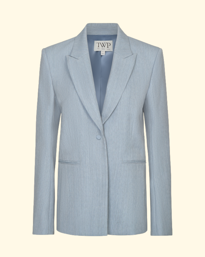Her Fit Blazer | Halogen Blue