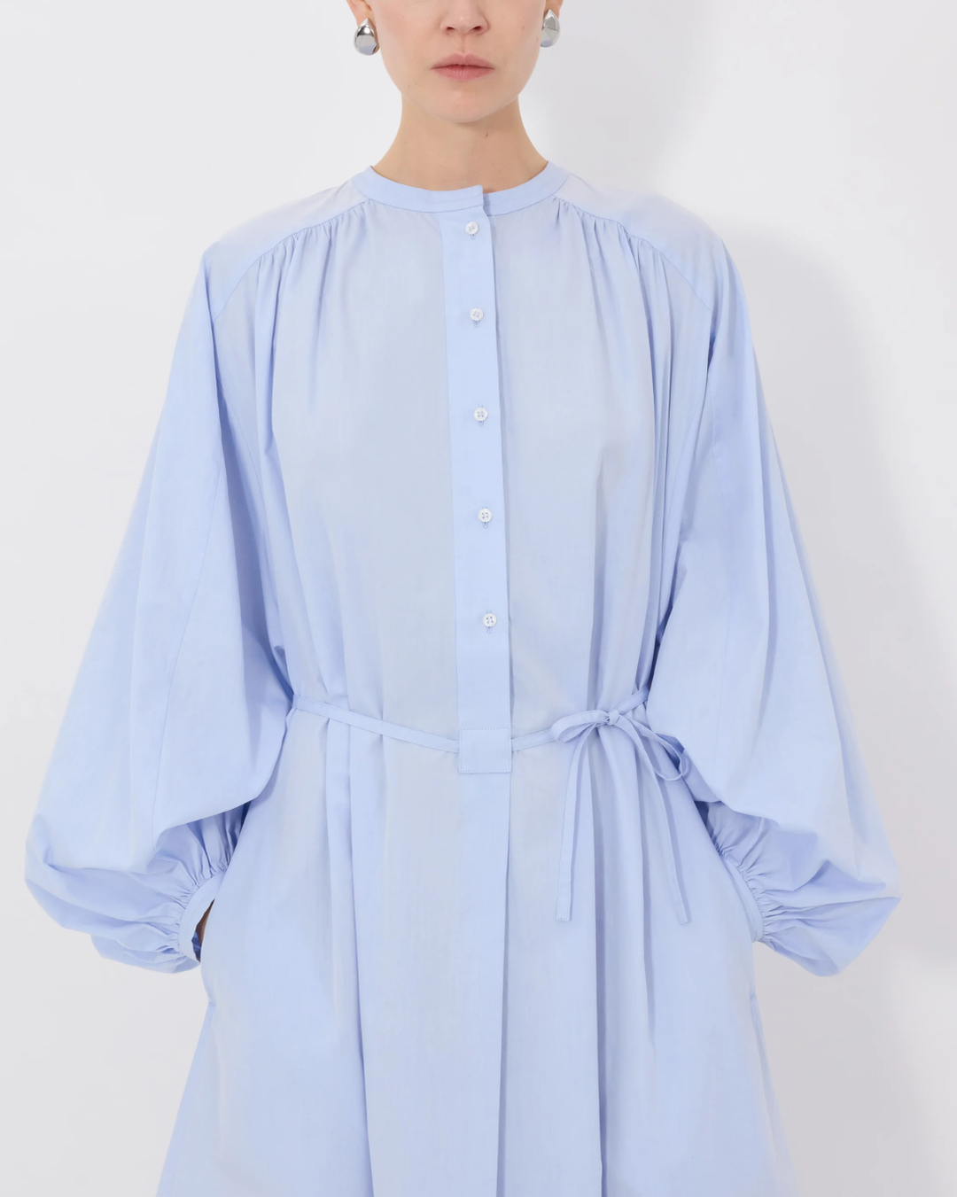 Vitti Loose-Fit Blouse Dress | Storm