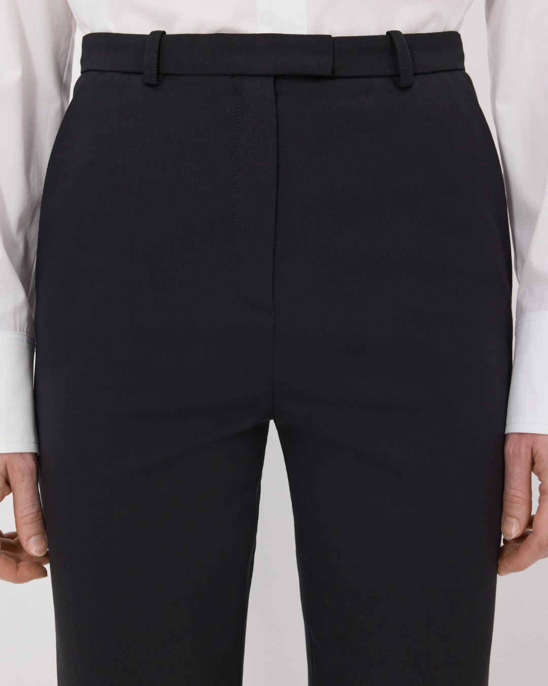 Carlo 3/4 Straight Leg Pant | Black