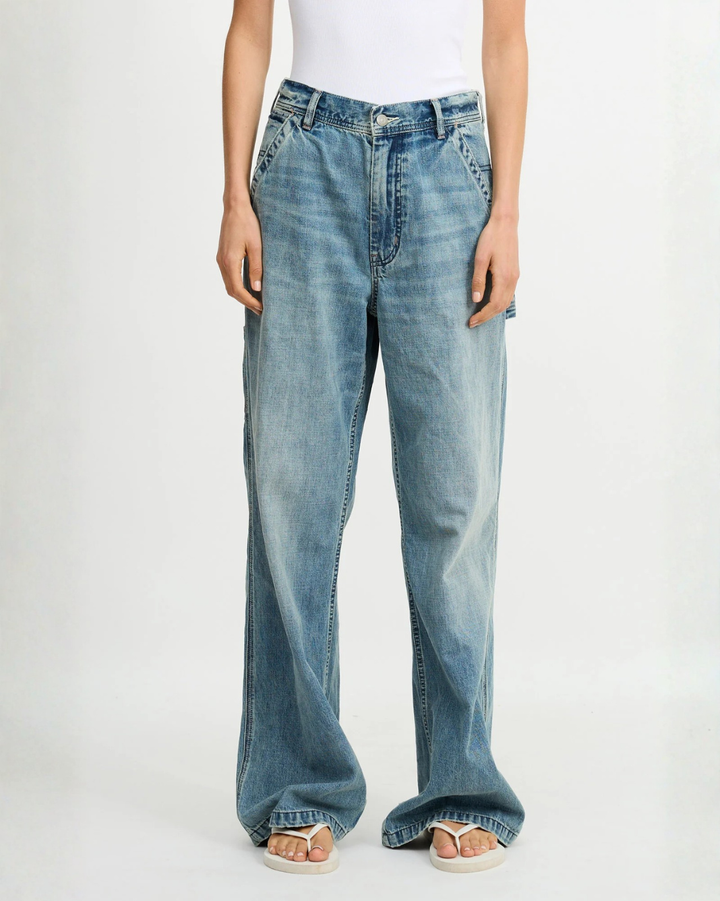 Teri Wide Leg Carpenter | Holton Indigo