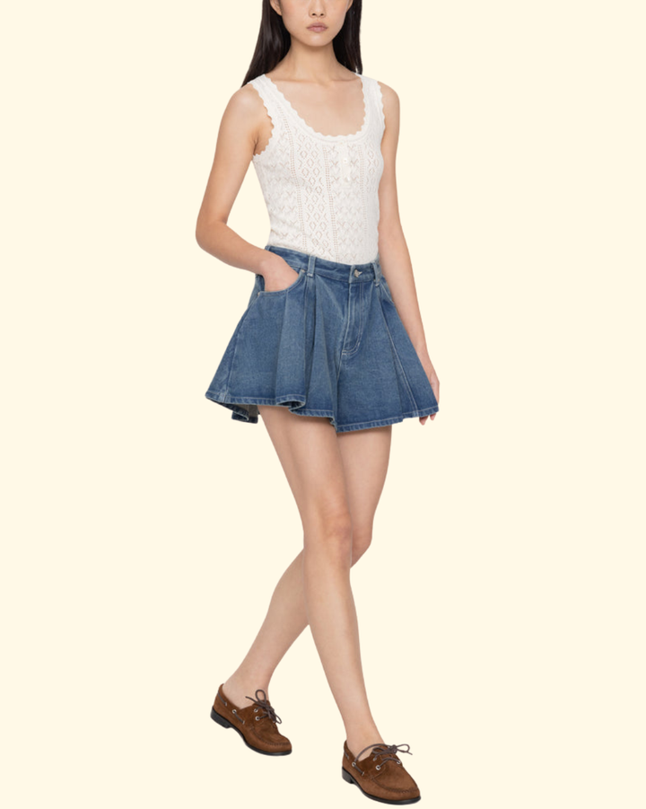 Stasia Shorts | Blue