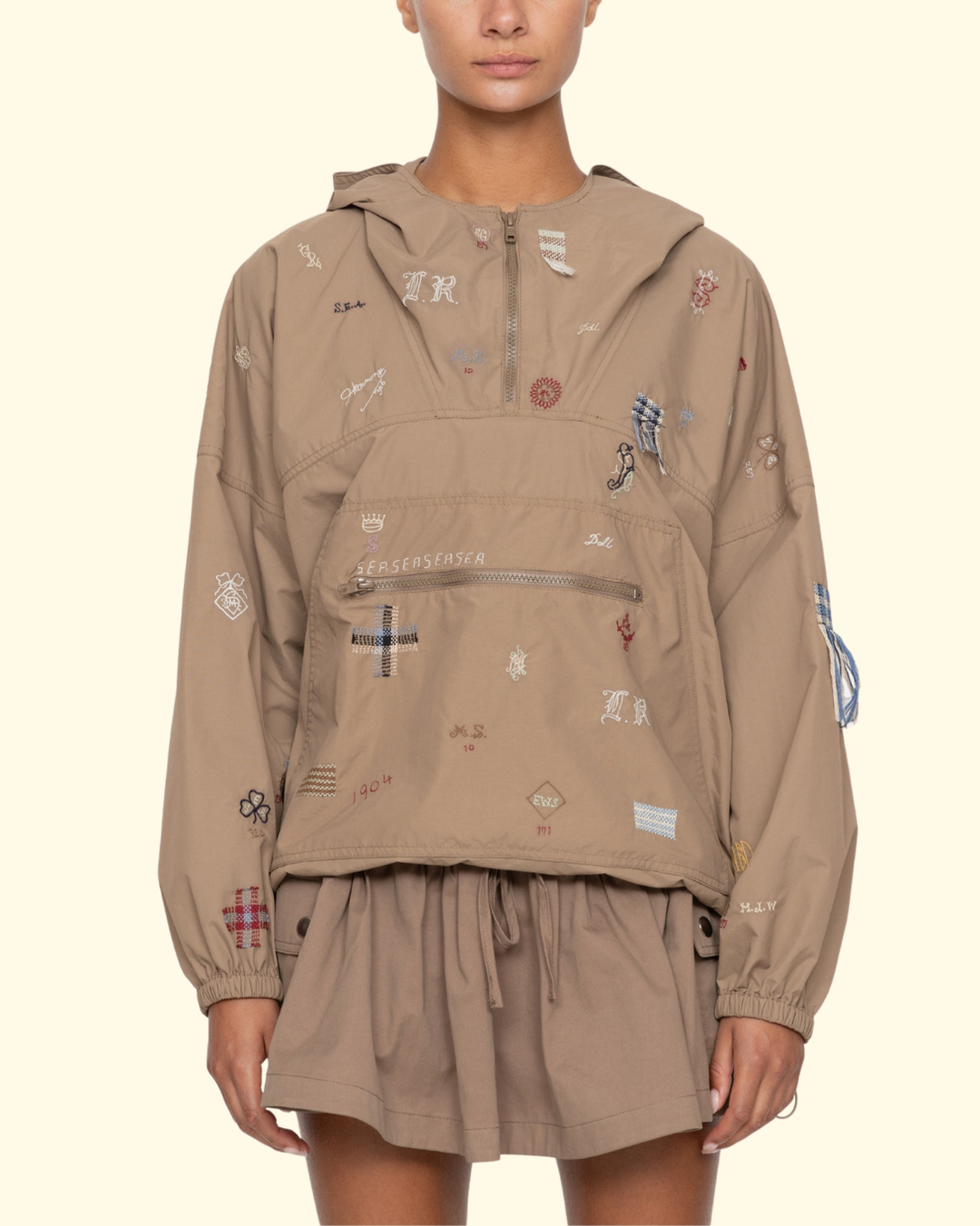 Claira Windbreaker | Stone