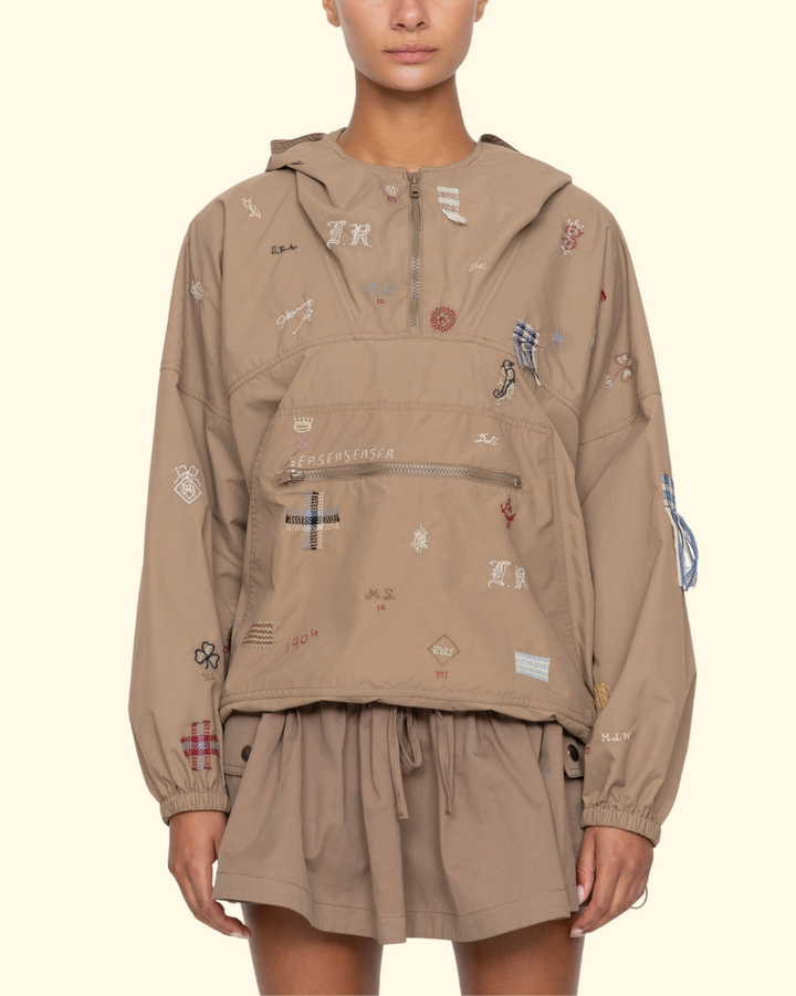 Claira Windbreaker | Stone