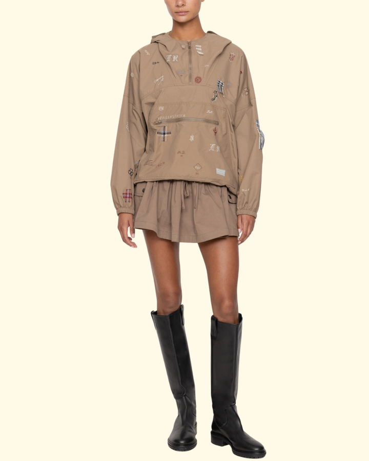 Claira Windbreaker | Stone