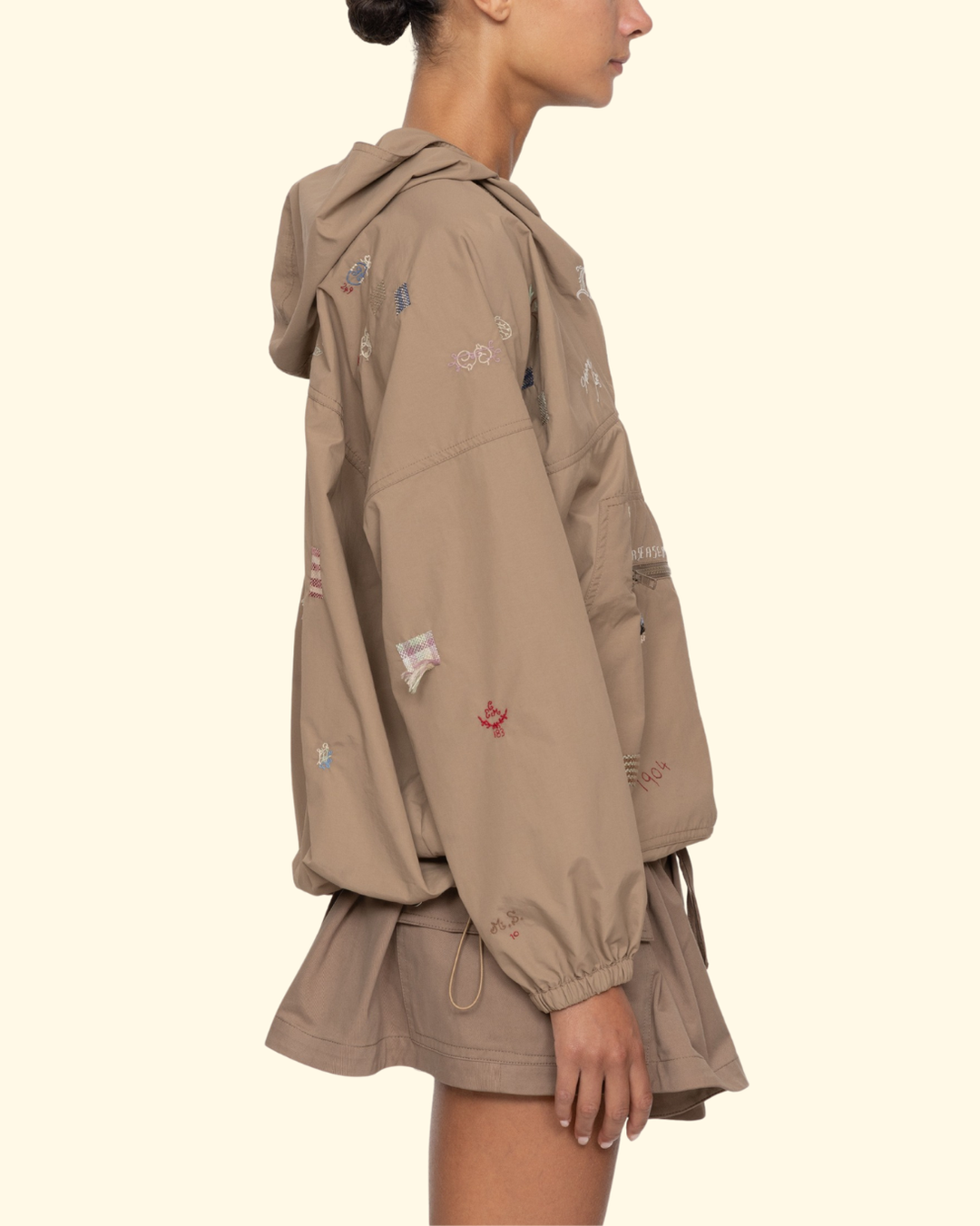 Claira Windbreaker | Stone