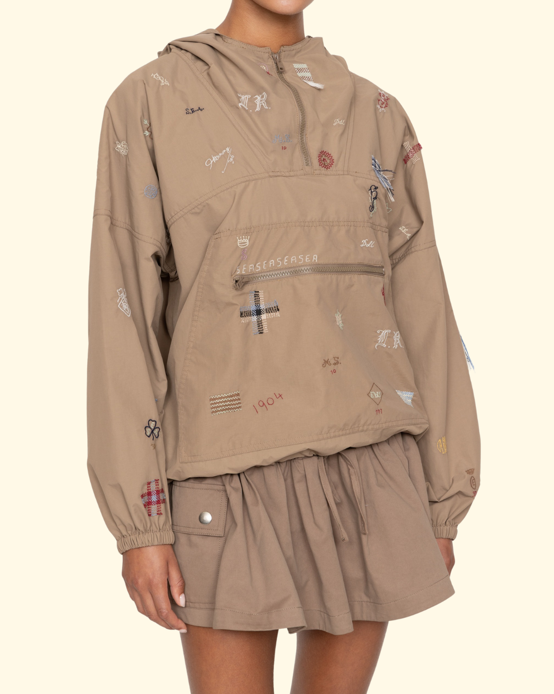 Claira Windbreaker | Stone