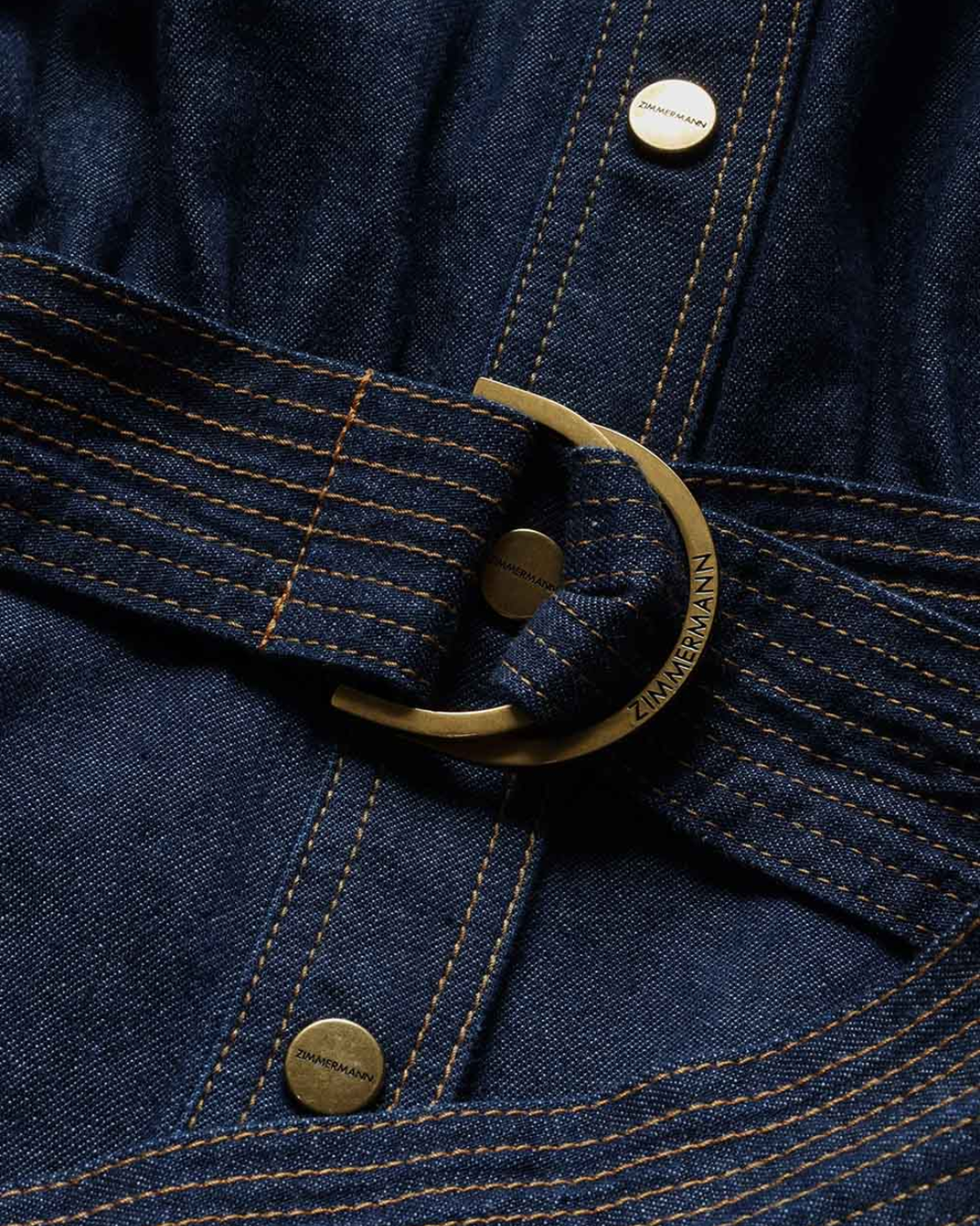 Denim Midi Dress | Harbour Blue