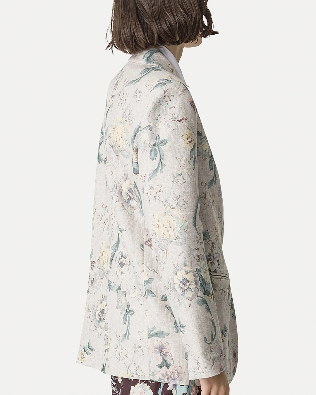 Peonia My Love Hopsack Jacket | Glicine