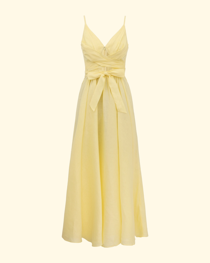 Awaken Picnic Dress | Lemon