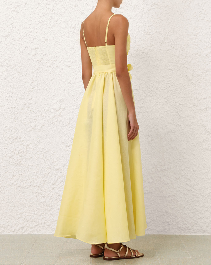 Awaken Picnic Dress | Lemon