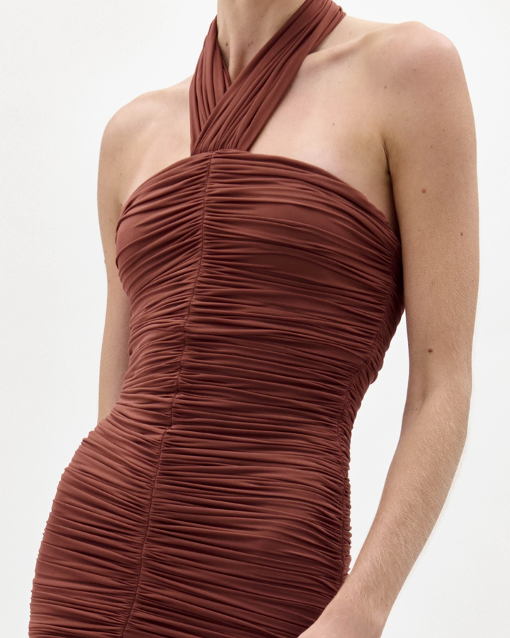 Moira Dress | Brown