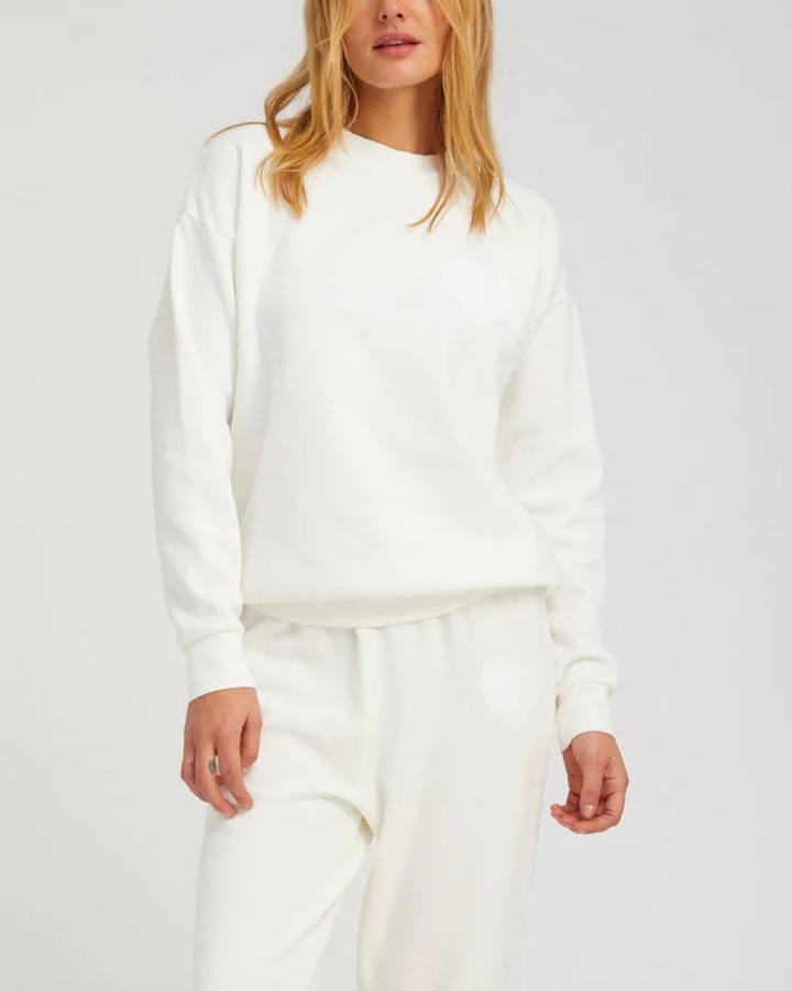 Heart Sweatshirt | Off White