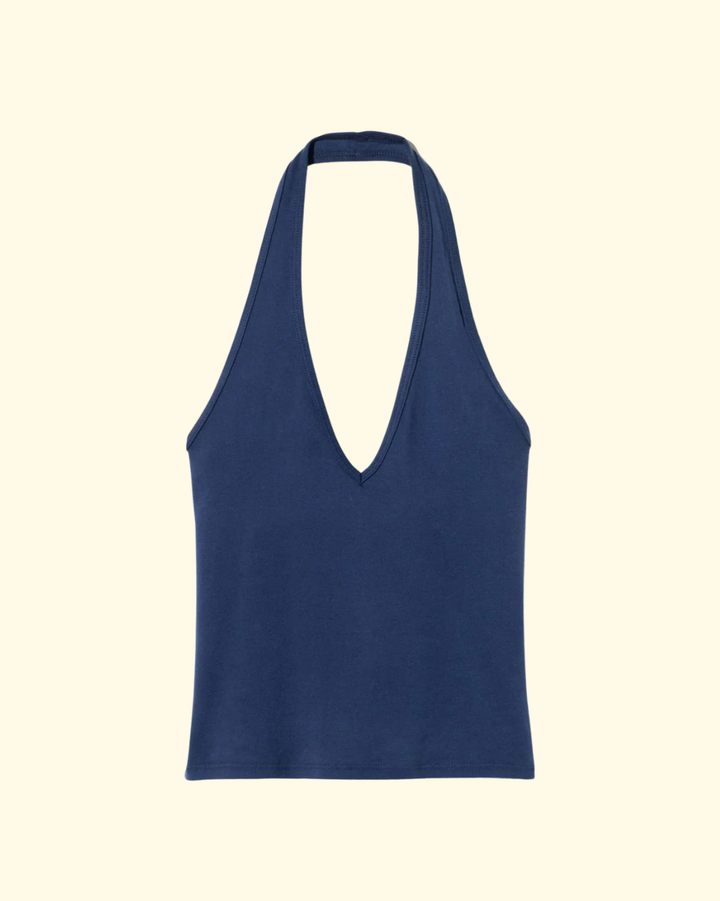 Britt Halter Top | Admiral Blue