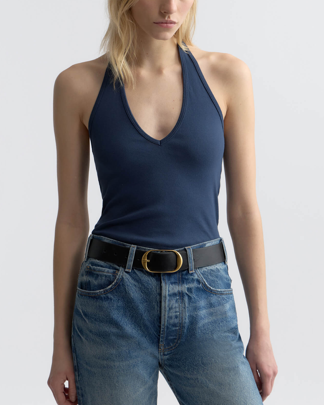 Britt Halter Top | Admiral Blue