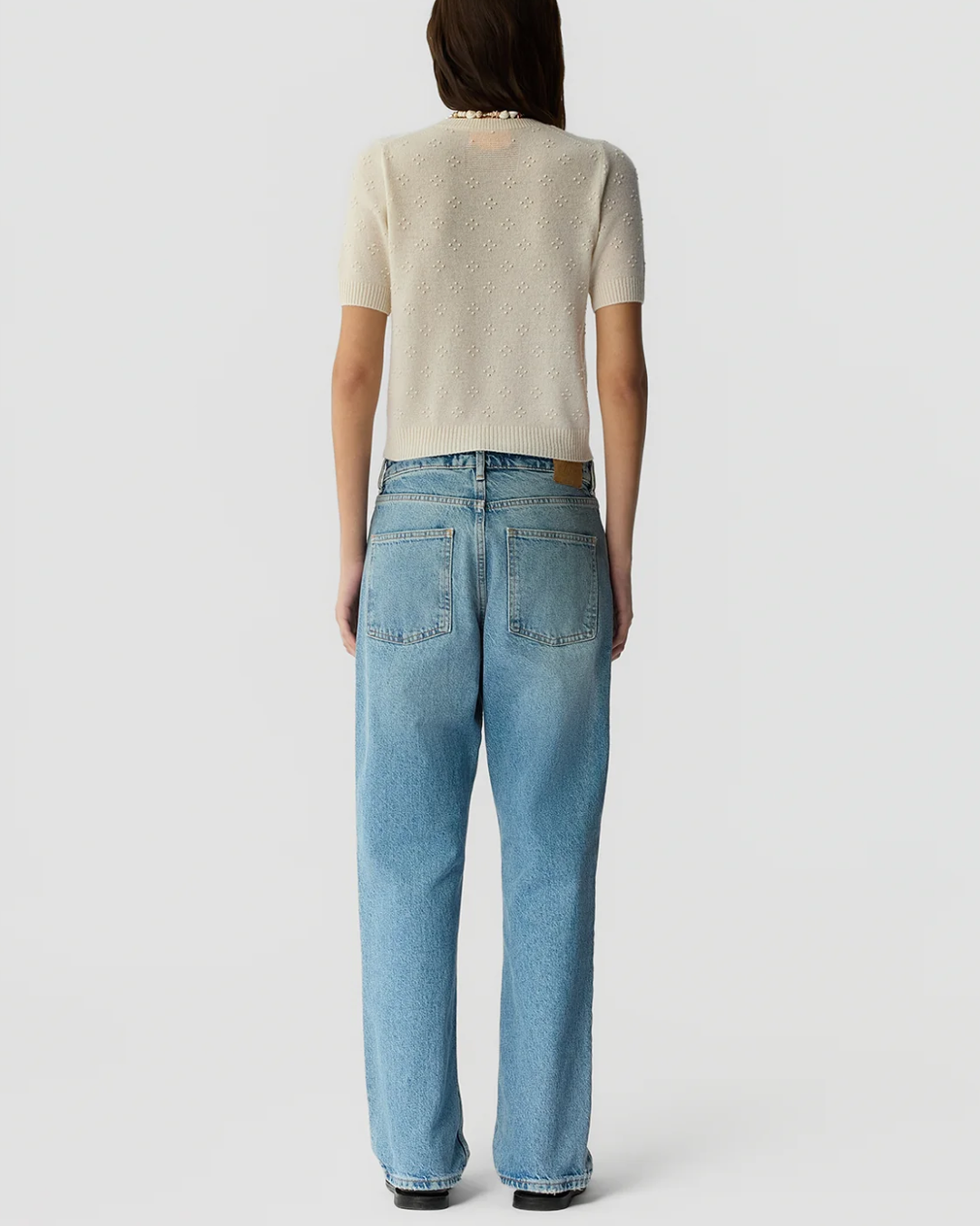 Compass Sweater Tee | Cream