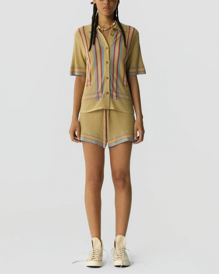 Havana Shirt | Sandstone Combo